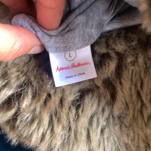 Hanna‎ Andersson Kids lined Winter Hat elephant print - Picture 2 of 5